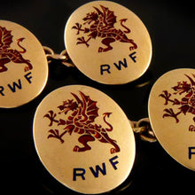 Load image into Gallery viewer, Royal Welch Fusiliers Cufflinks
