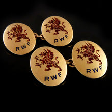 Load image into Gallery viewer, Royal Welch Fusiliers Cufflinks
