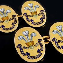 Load image into Gallery viewer, 5th King Edward’s Own Probyn’s Horse Cufflinks
