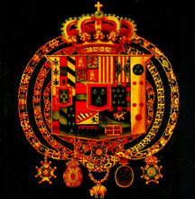 Load image into Gallery viewer, Arms of Ferdinand I, King of Naples and Sicily, 1820
