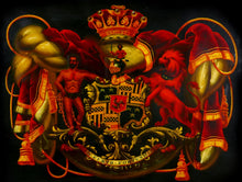 Load image into Gallery viewer, The Lords Dunmore &amp; Plunkett - Armorial Panels, 1840
