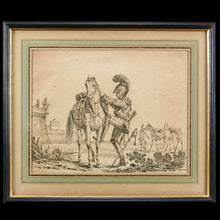 Load image into Gallery viewer, A Trooper of the Carabiniers-à-Cheval (1811), Continental School c.1830
