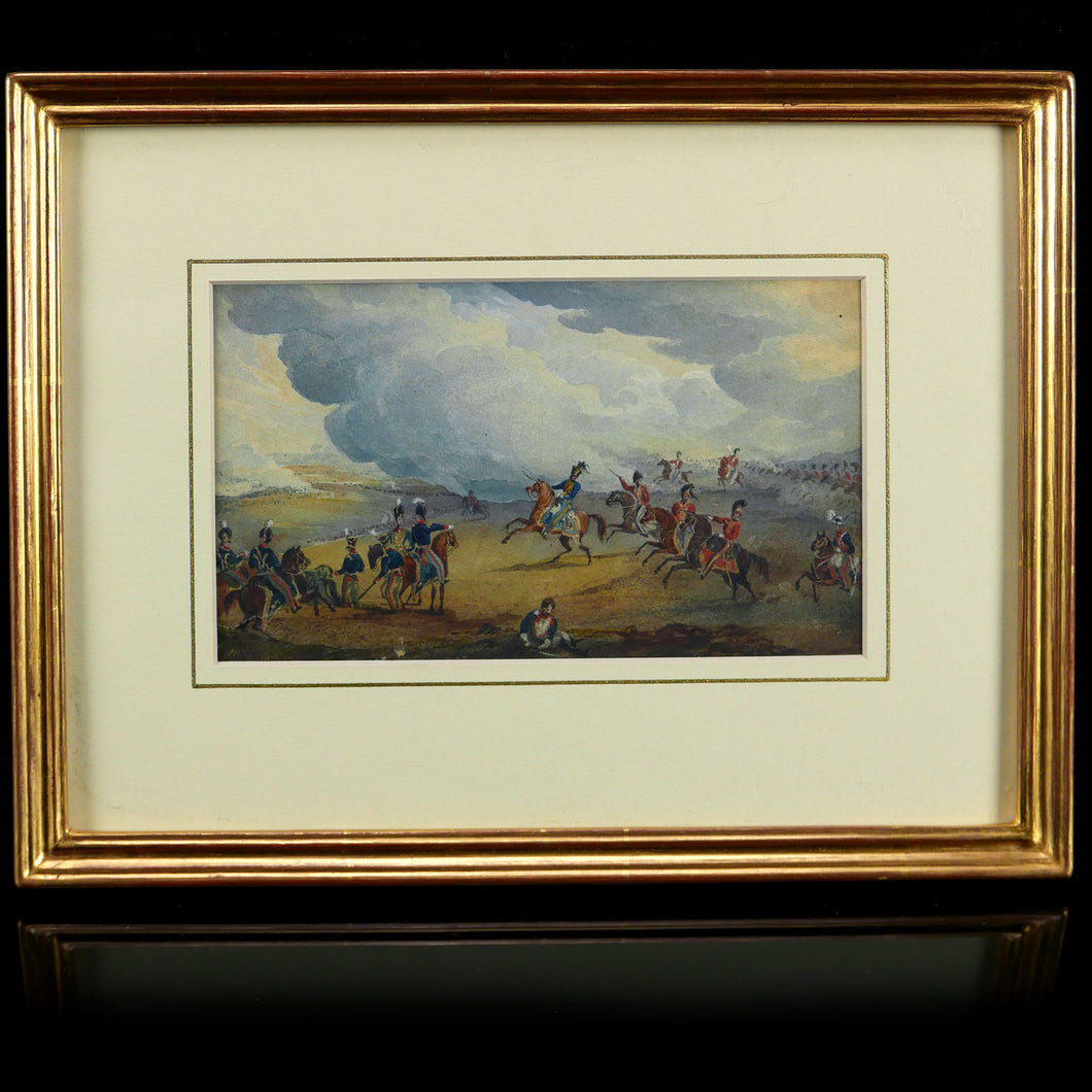 The Advance of the Union Brigade at Waterloo (1815), 1830