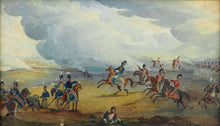 Load image into Gallery viewer, The Advance of the Union Brigade at Waterloo (1815), 1830
