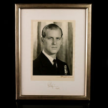 Load image into Gallery viewer, A Royal Presentation Portrait Photograph of Prince Philip, 1949
