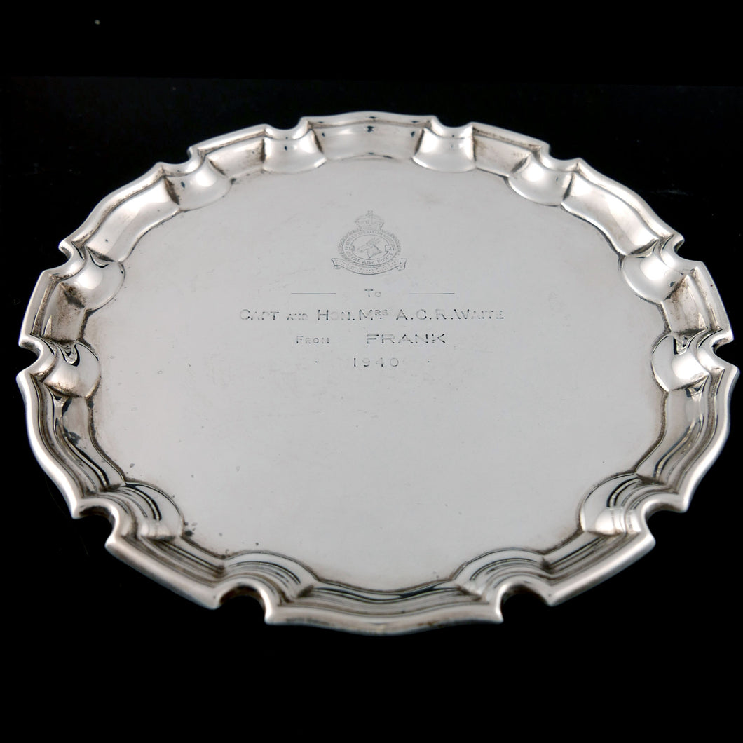 Royal Air Force Second World War Presentation Salver, 1939