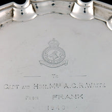 Load image into Gallery viewer, Royal Air Force Second World War Presentation Salver, 1939
