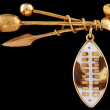 Load image into Gallery viewer, A Victorian Zulu Brooch, 1900
