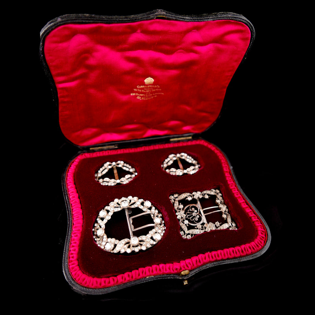 Court Dress Shoe Buckles, 1910