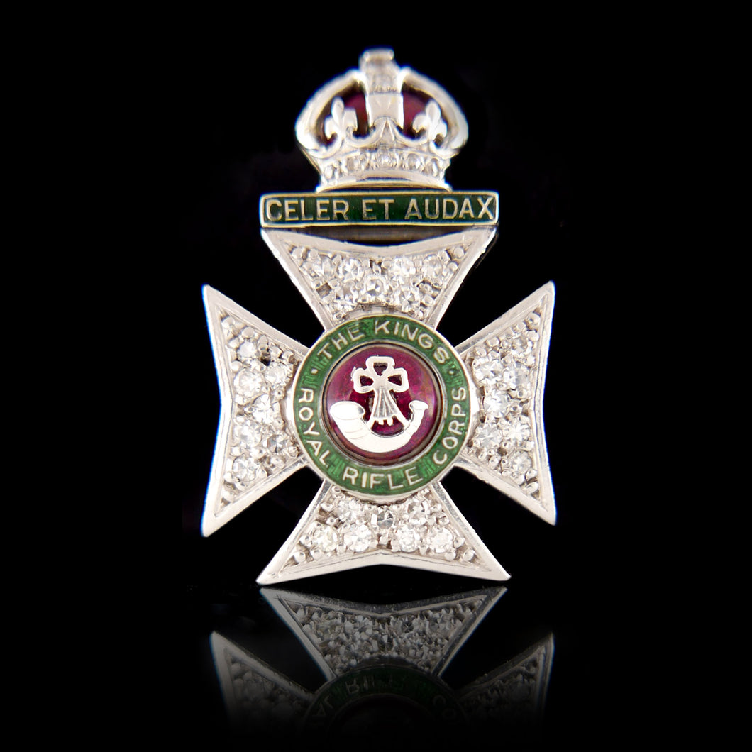 King's Royal Rifle Corps Brooch