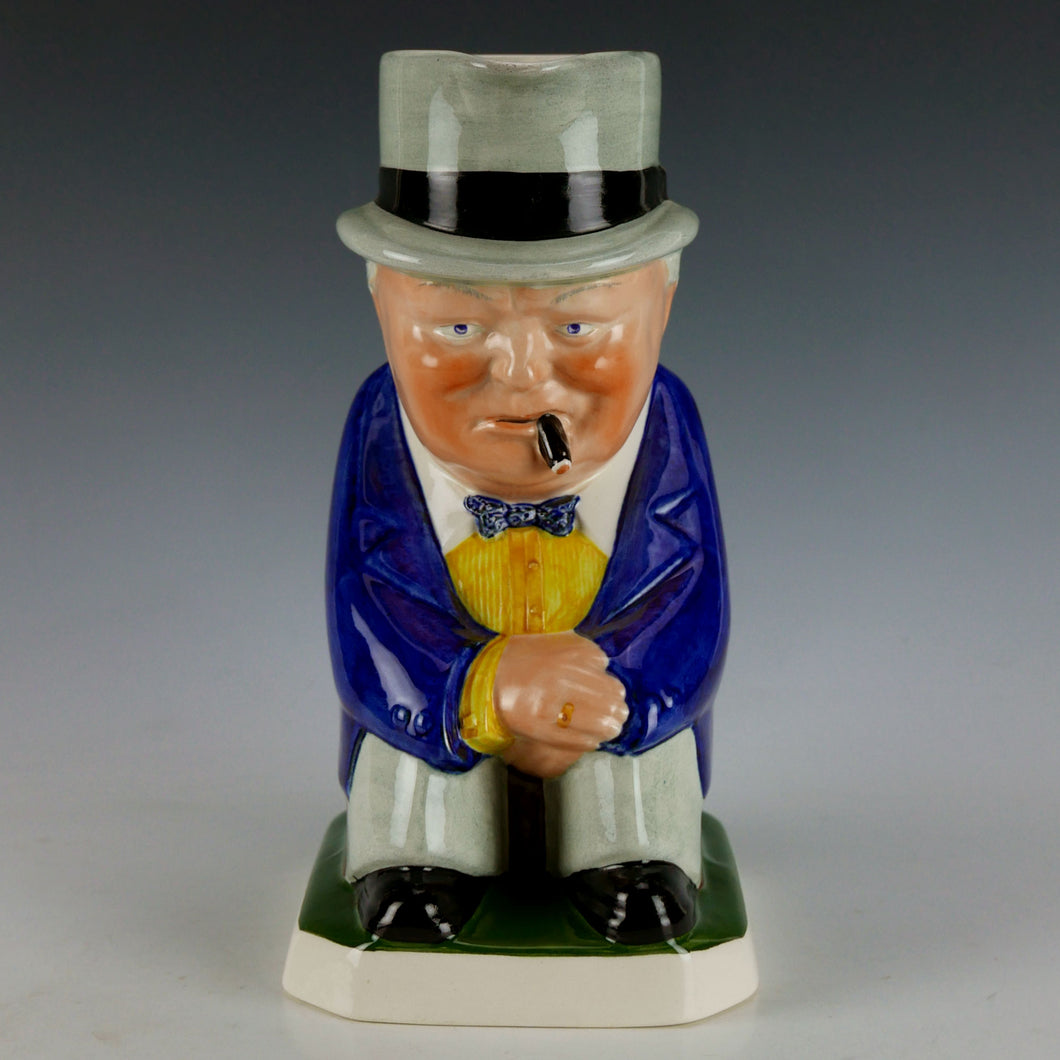 Atlantic Charter - Export Ware Winston Churchill Toby Jug, 1941