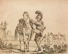 Load image into Gallery viewer, A Trooper of the Carabiniers-à-Cheval (1811), Continental School c.1830
