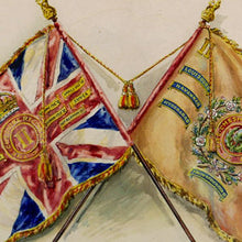 Load image into Gallery viewer, The Cheshire Regiment - 1st Battalion Colours, 1910
