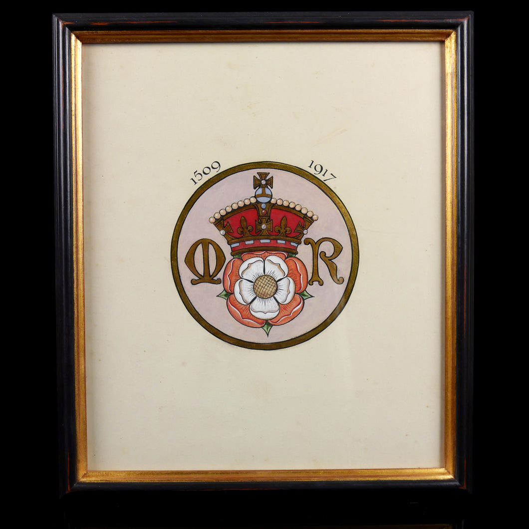 HMS Mary Rose Ship’s Badge Design, 1917