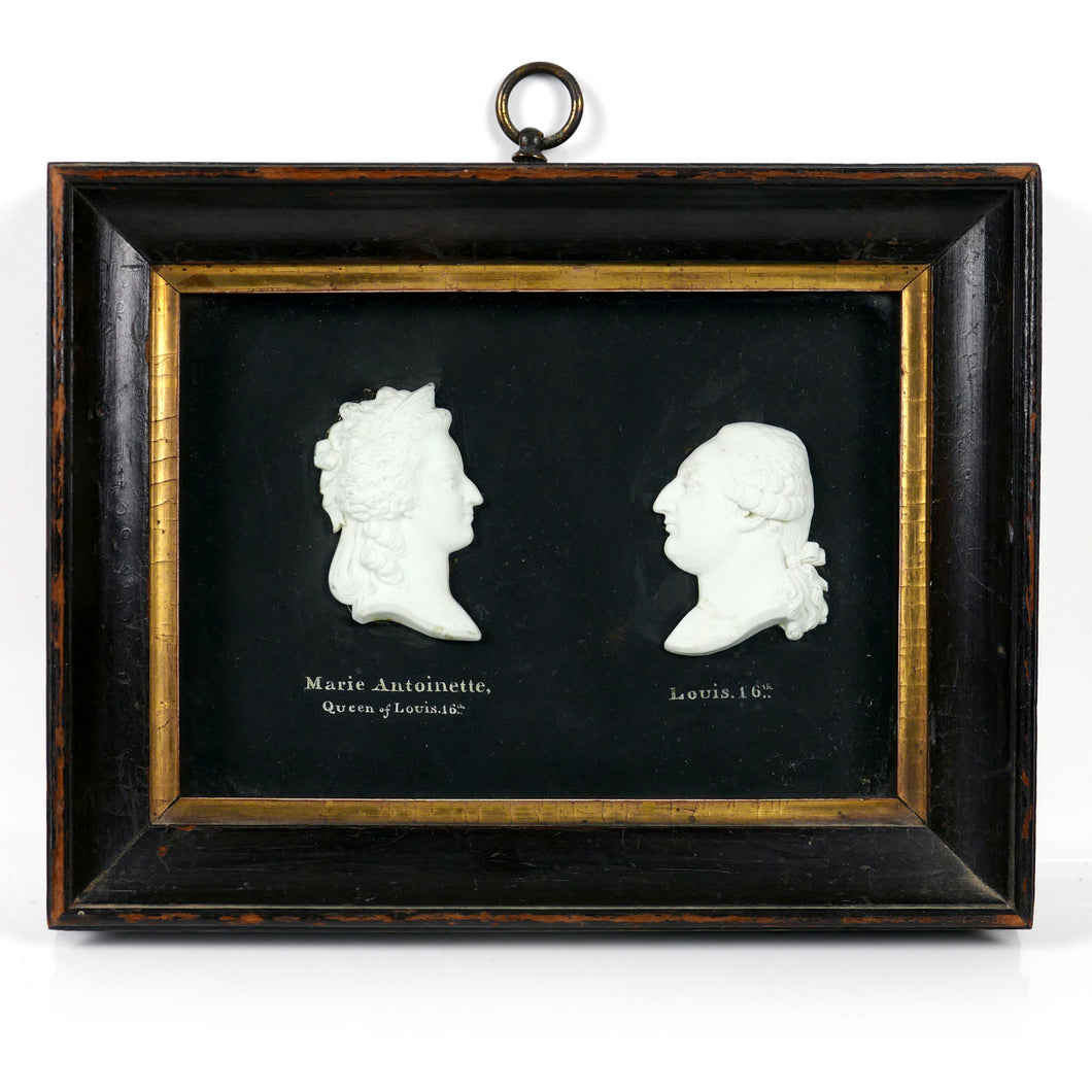 Marie Antoinette and Louis XVI Relief Portraits, 1800-10