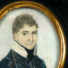 Load image into Gallery viewer, 7th Queens Own Hussars - Portrait Miniature of an Officer, 1807
