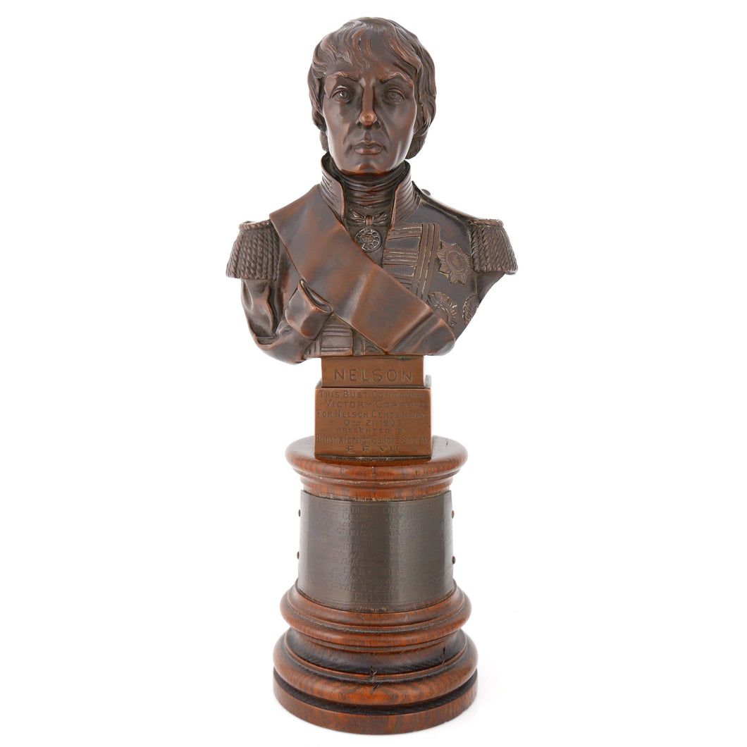 An Edwardian Admiral Lord Nelson Trafalgar Centenary Bust, 1905