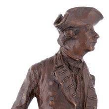 Load image into Gallery viewer, A Bronze figure of General James Wolfe, signed and dated ‘V. March 1912’
