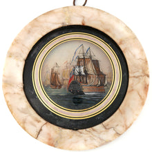 Load image into Gallery viewer, Nelson’s Navy Reverse Painted Glass Miniature, 1805
