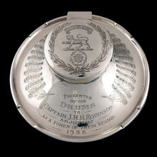 Load image into Gallery viewer, 2nd Hampshire Regiment - Corps of Drums Presentation Inkwell, 1938
