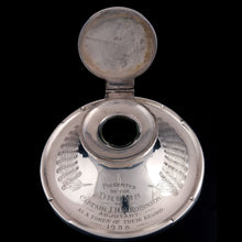 Load image into Gallery viewer, 2nd Hampshire Regiment - Corps of Drums Presentation Inkwell, 1938
