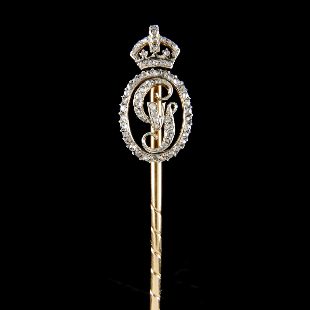 George V Royal Presentation Stick Pin