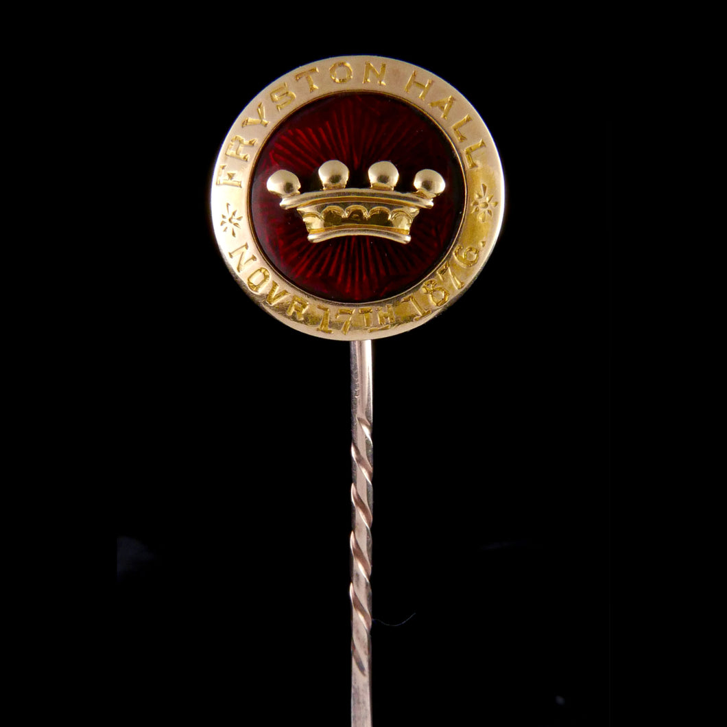 Baron Houghton Reward Stickpin, 1876