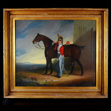 Load image into Gallery viewer, 6th Regiment of Dragoon Guards - An Officer and his Charger, 1821-22
