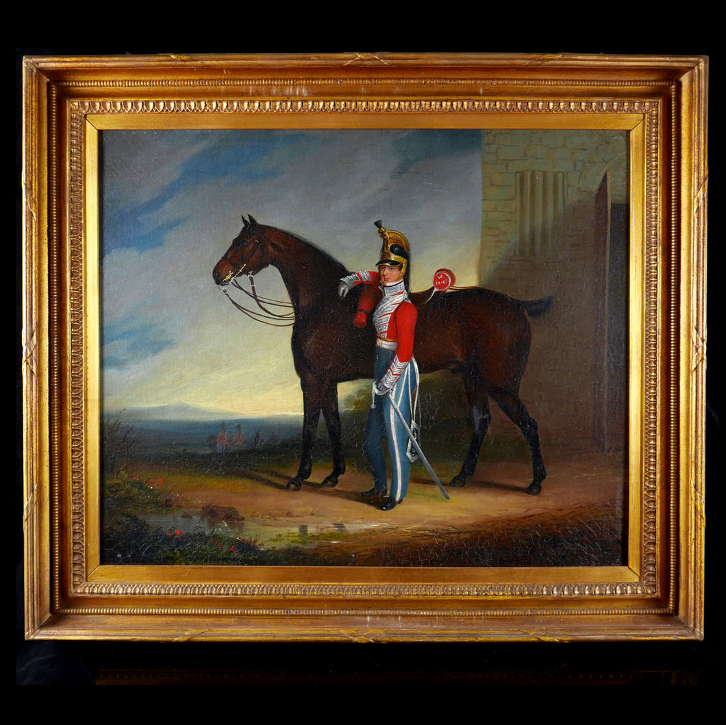 6th Regiment of Dragoon Guards - An Officer and his Charger, 1821-22