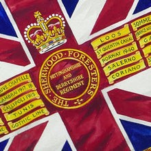 Load image into Gallery viewer, The Sherwood Foresters, Nottinghamshire and Derbyshire Regiment - 1st Bn Colours, 1953
