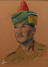 Load image into Gallery viewer, Portrait of a Dogra Non-Commissioned Officer of the 2nd Punjab Regiment, 1945
