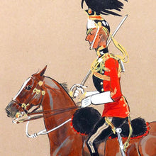 Load image into Gallery viewer, The 16th The Queen&#39;s Lancers - The Scarlet Lancers, A Snaffles Original, 1925
