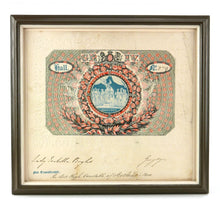 Load image into Gallery viewer, Coronation of George IV, Westminster Hall Admission Ticket, 1821
