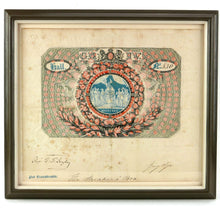 Load image into Gallery viewer, Coronation of George IV, Westminster Hall Admission Ticket, 1821 (i)
