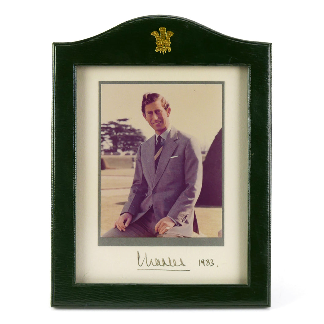 A Signed Royal Presentation Portrait of Charles, Prince of Wales, 1983