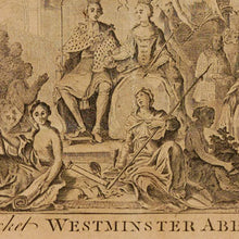 Load image into Gallery viewer, Coronation of George III - Westminster Abbey Admission Ticket, 1761
