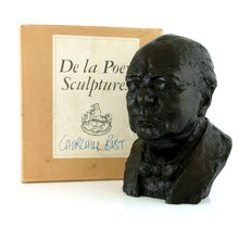 Load image into Gallery viewer, Winston Churchill Bust by Franta Belsky, 1976
