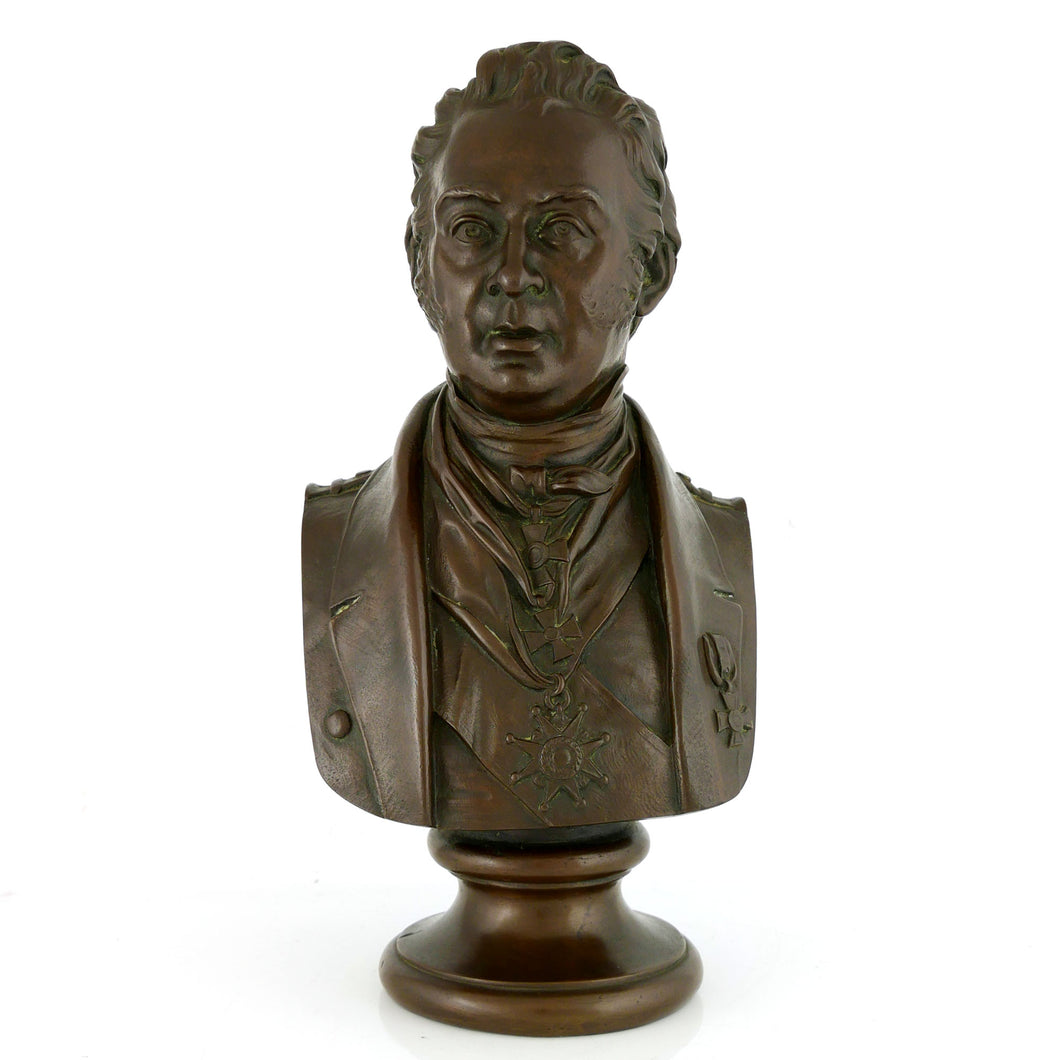 Crimean War Admiral - Desk Bust of Sir Charles Napier, 1854