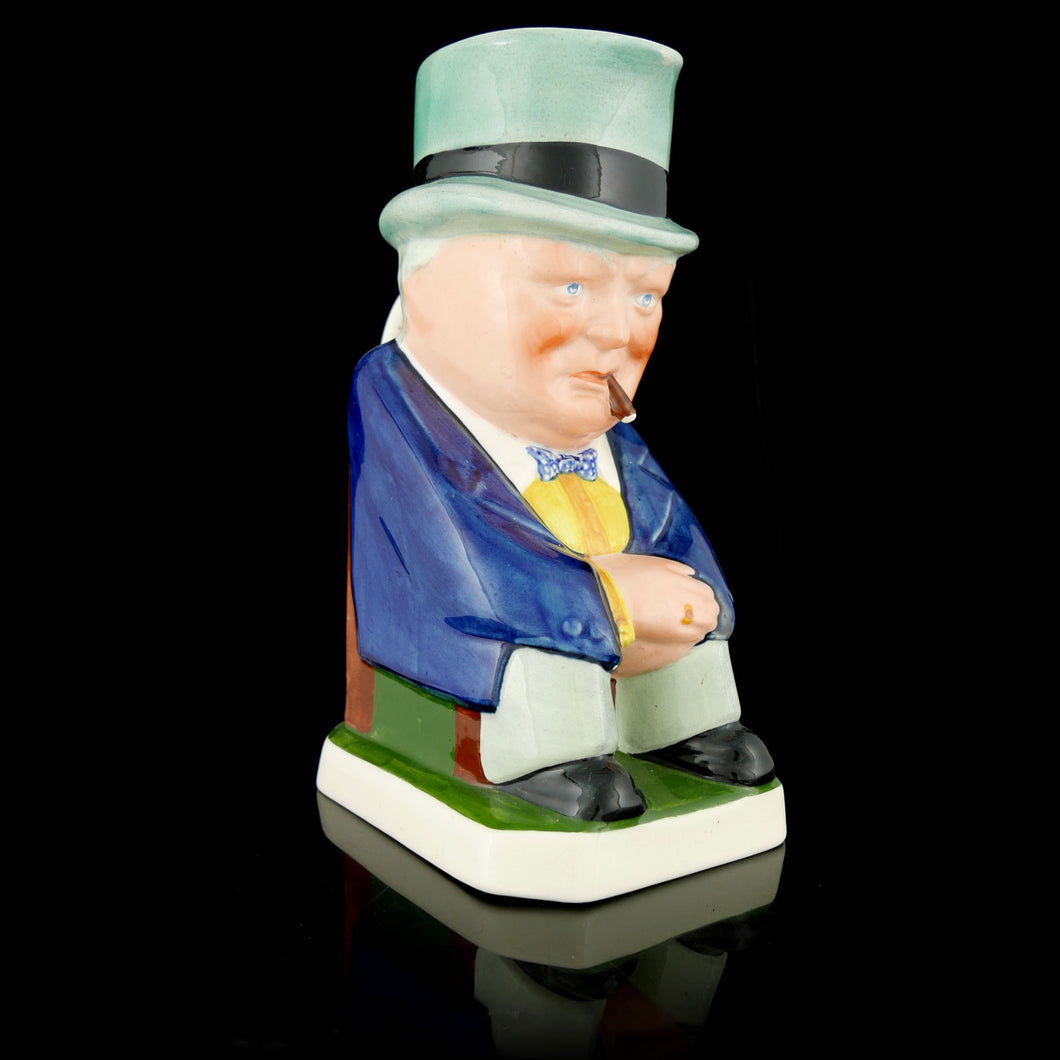 Lord Mayor of Stoke Atlantic Charter Winston Churchill Toby Jug, 1941