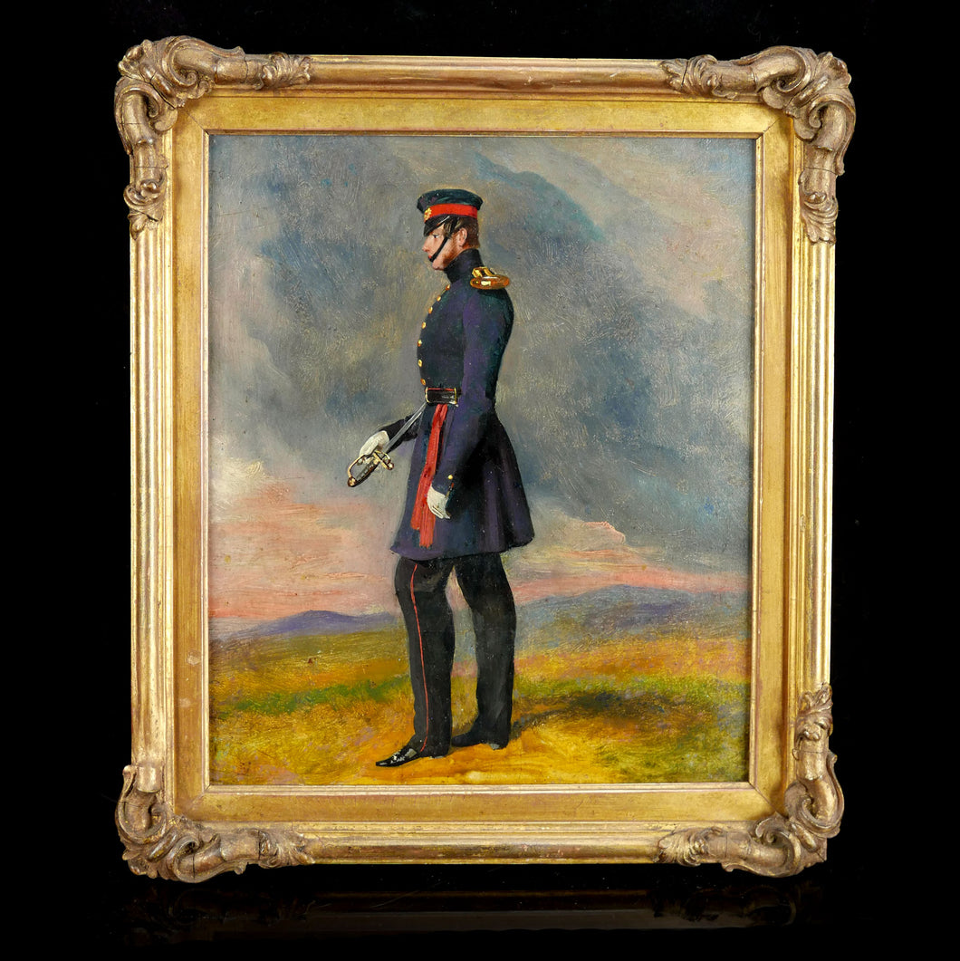 Warwickshire Regiment - Portrait of Major Morris James Hall, 1845