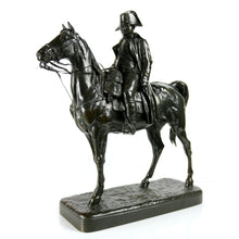 Load image into Gallery viewer, Equestrian Bronze Figure of Napoleon I on Marengo, 1895
