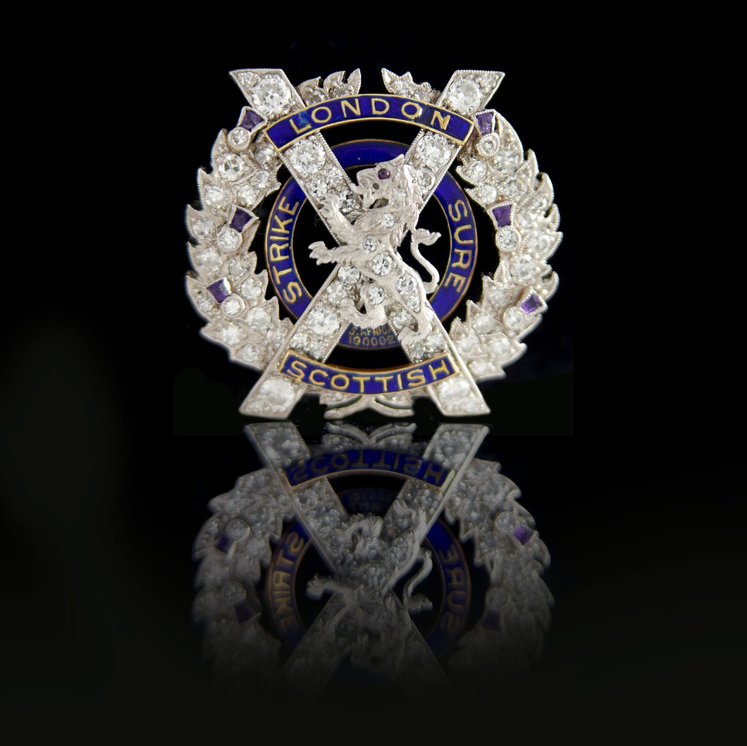 London Scottish Regimental Brooch