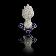 Load image into Gallery viewer, Royal Artillery Grenade Diamond Brooch
