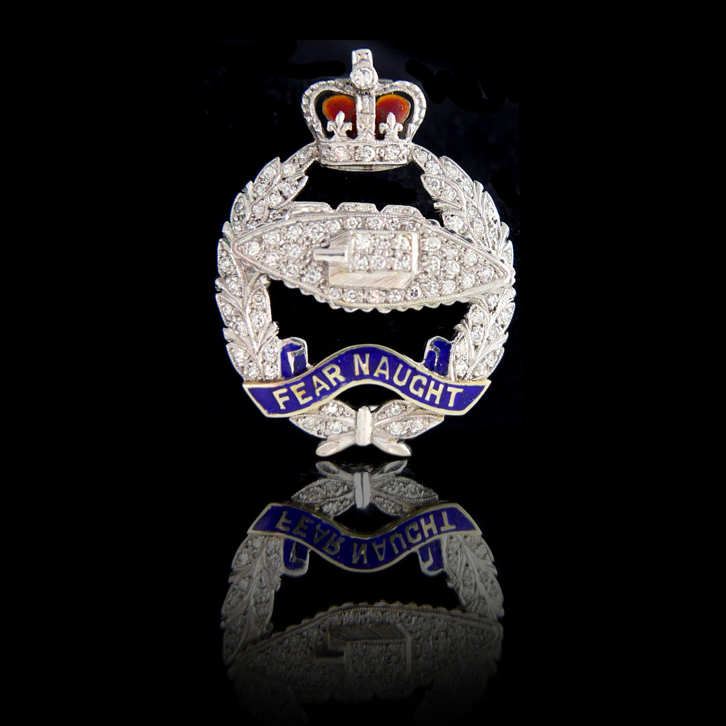 4th Royal Tank Regiment Brooch