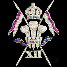 Load image into Gallery viewer, 12th Royal Lancers (Prince of Wales’s) Brooch
