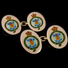 Load image into Gallery viewer, The Royal Company of Archers, The King&#39;s Bodyguard for Scotland Cufflinks
