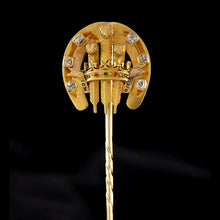 Load image into Gallery viewer, Albert Edward, Prince of Wales Presentation Stickpin
