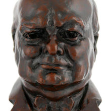 Load image into Gallery viewer, Portrait Bust of Prime Minister Winston Churchill, 1965
