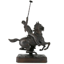 Load image into Gallery viewer, Tent Pegging Equestrian Bronze - ‘Got It!’, 1897
