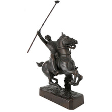 Load image into Gallery viewer, Tent Pegging Equestrian Bronze - ‘Got It!’, 1897
